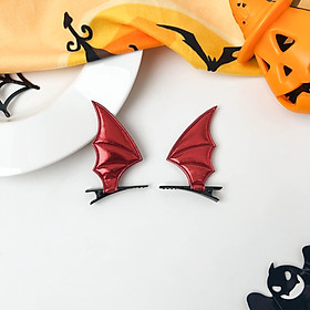 Kẹp tóc Halloween nhiều mẫu, kẹp cánh dơi