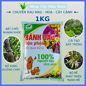 Mua Bánh Dầu Đậu Phộng Nguyên Chất (Gói 1Kg) Phân Hữu Cơ Cho Mọi Cây Trồng