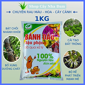 Bánh Dầu Đậu Phộng Nguyên Chất (Gói 1Kg) Phân Hữu Cơ Cho Mọi Cây Trồng