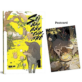 Sói Đầu Đàn Và Cún Nhỏ - Tập 1 - Tặng Kèm Postcard