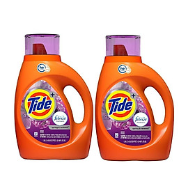 Combo 2 Nước Giặt Tide Spring & Renewal (Chai 1,3 L)
