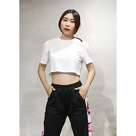 Áo Áo Croptop Ngắn Tay Form Rộng