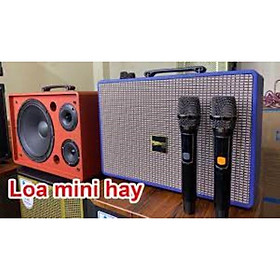 Mua Loa t19 Giá Rẻ  Kèm 2 Micro Không Dây  Loa Xách Tay Du Lịch Nhỏ Gọn