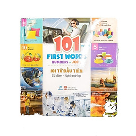Sách - Trọn bộ 8 cuốn 101 First Words - 101 Từ đầu tiên - Song ngữ Anh - Việt - ndbooks