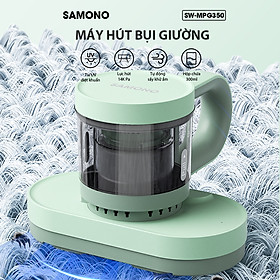 Mua Máy Hút Bụi Giường SAMONO Tia UV diệt khuẩn Lực hút 14K Pa Tự động sấy khử ẩm Hộp chứa 300ml SW-MPG350 HÀNG CHÍNH HÃNG