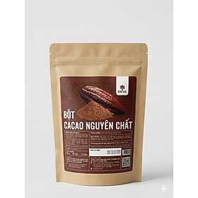 Bột cacao nguyên chất không kiềm hóa – Túi 500gr
