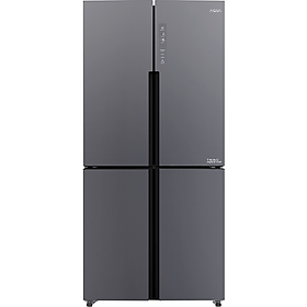 Tủ lạnh Aqua Inverter 456 lít AQR-M530EM(SLB) - Hàng chính hãng ( chỉ giao HCM )
