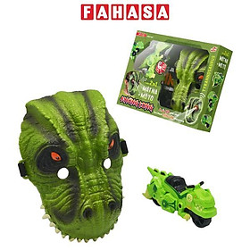 Đồ Chơi Mặt Nạ Khủng Long Kèm Mô Tô Biến Hình Tyrannosaurus 2in1 - Firstar DK81447