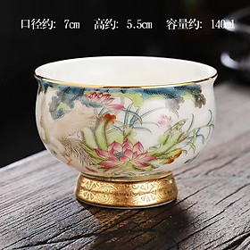 Chén Sứ Cảnh Đức Vẽ Tay Thủ Công Hàng Cao Cấp