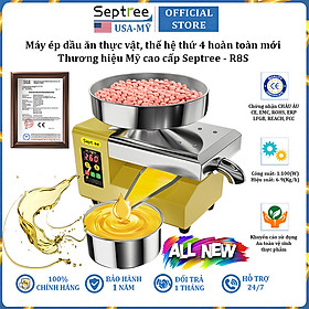 Mua Máy ép dầu ăn thực vật thế hệ thứ 4 hoàn toàn mới thương hiệu Mỹ cao cấp Septree R8S 1100W - Hàng chính hãng
