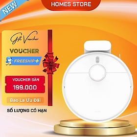 Mua Robot Hút Bụi Lau Nhà Xiaomi S40 Lưu Nhiều Bản Đồ Lực Hút 10.000 Pa - Hàng Chính Hãng