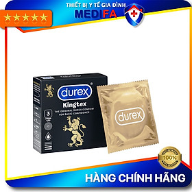 Bao cao su Durex Kingtex 3 bao