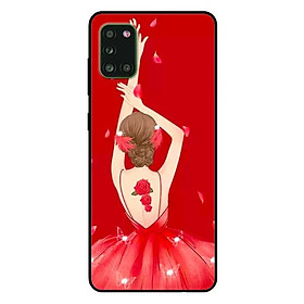 Ốp lưng dành cho Samsung A31 mẫu Cô Gái Múa