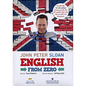 Sách - English From Zero (Kèm CD)