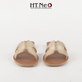 Dép sandal, dép lê quai da chữ H thiết kế đơn giản, trẻ trung SDN236