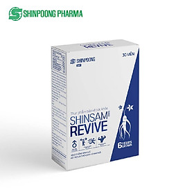 Viên uống Shinsam Revive 30 viên Tăng cường sinh lực vfa sinh lý dành cho nam giới