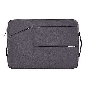 Túi chống sốc laptop có 3 ngăn ngoài GB-CS07 chất liệu cao cấp Vải  siêu bền, đa năng tiện lợi