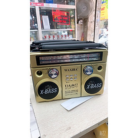 Mua ĐÀI RADIO WAXIBA 372URT BẮT SÓNG FM/AM/SW KHỎE – NGHE NHẠC TỪ USB THẺ NHỚ – LOA EXTRA BASS STEREO Hàng Chính Hãng