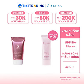 Senka Chống Nắng 3 Trong 1 Senka Aqua Bright Serum in CC 40G