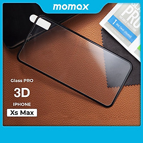 Mua Miếng dán kính cường lực XS Max Glass PRO + 3D Full màn hình Momax - Hàng chính hãng