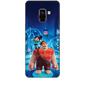 Ốp lưng dành cho điện thoại  SAMSUNG GALAXY A8 2018 hình Big Hero Mẫu 01