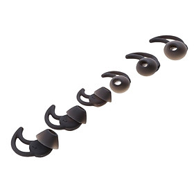 3 Pairs S/M/L Silicone Earbuds Replacement Earpod Cover for QC20&QC30