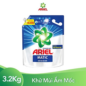 Nước Giặt Ariel Khử Mùi Ẩm Mốc Túi 3.2kg