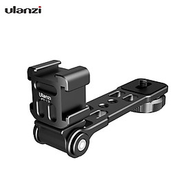 Giá đỡ phụ kiện ulanzi PT-13 cho tripod dùng cố định đèn LED microphone bằng nhôm cao cấp