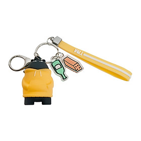 Móc Khoá Gấu Aka Hoodie Party Thỏ Bảy Màu B-MK20204