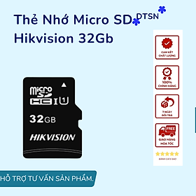 Thẻ Nhớ Micro SD Hikvision 32Gb Class 10 - Hàng Chính hãng