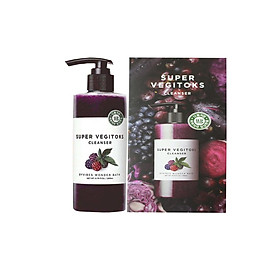 Sữa rửa mặt thải độc rau củ Chosungah Wonder Bath Super Vegitoks Cleanser 300ml ( tặng thêm 30ml)