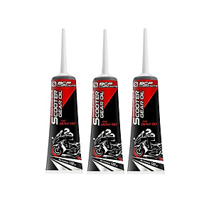 Combo 3 chai nhớt giành cho hộp số xe tay ga Scooter Super Gear Oil BCP 120ml