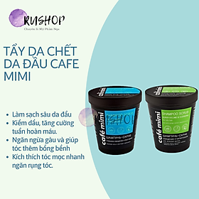 Tẩy da chết da đầu Cafe Mimi