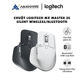 Chuột không dây Bluetooth Logitech MX Master 3s - Hàng Chính Hãng