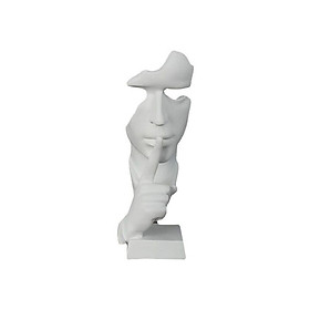 Tượng trong Silent Man Resin điêu khắc hiện đại Tóm tắt Tác phẩm điêu khắc của các nhà tư tưởng sáng tạo Những bức tượng nhỏ