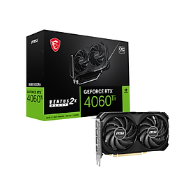 Mua Card Màn Hình MSI GeForce RTX 4060 Ti VENTUS 2X BLACK 8G OC - Hàng Chính Hãng