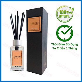 Nước hoa thơm phòng Areon Home Gold Amber - hương gỗ  Dịu Nhẹ - Trầm Ấm