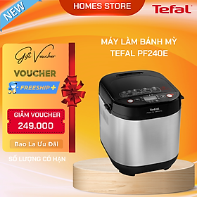 Mua Máy Làm Bánh Mỳ TEFAL PF240E - Nhập Khẩu Đức Gồm 20 Chương Trình Làm Bánh Làm Sữa Chua Công Suất 610 W - Hàng Nhập Khẩu