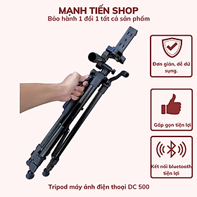 Mua Tripod máy ảnh điện thoại  chân đế bluetooth cho điện thoại  máy ảnh DC-500 vật liệu hợp kim cao cấp Full hộp -TiMa.lala - Hàng chính hãng