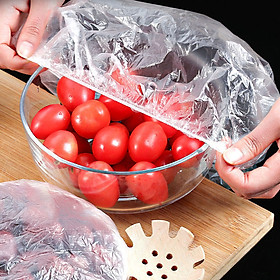 Mua 100 Túi Màng Bọc Thực Phẩm Thông Minh PE An Toàn Túi Gấu Có Chun Bọc Đồ Ăn Co Giãn Siêu Dai Cao Cấp Chính Hãng Dododios