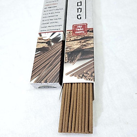 Mua Nhang Trầm Hương Sạch - 39cm - 60 phút - Kết dính cây bời lời & Trầm Hương Tự Nhiên 100% Organic - Mùi Dịu Nhẹ