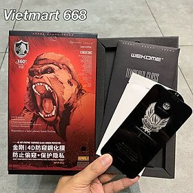 Mua Kính Cường Lực Chống Nhìn Trộm KingKong Dành Cho iPhone - Full Hộp - Dán Full Màn - Hàng Chính Hãng 