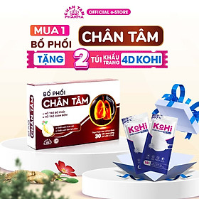 Viên uống bổ phổi Chân Tâm giảm ho, phục hồi chức năng phổi