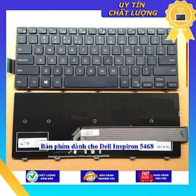 Bàn phím dùng cho Dell Inspiron 5468  - Hàng Nhập Khẩu