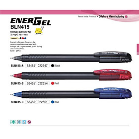 Bút Energel Pentel Đậy Nắp BLN415 (0.5mm)