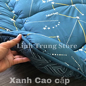 Nệm Bông Gòn Xuất Nhật, Nệm Trải Sàn Tiện Lợi, Đệm Văn Phòng Size 1m x 2m; 1.4m x 2m; 1.6m x 2m