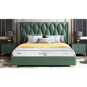 Mua Nệm Lò Xo Túi 1 Sợi Dunlopillo LifeStyle Plush Nâng  Đỡ Cột Sống Chống Thấm Kháng Khuẩn- Độ cao 25cm