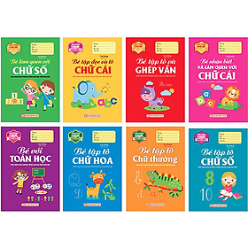 Combo Trọn Bộ 8 Cuốn: Bộ Hành Trang Cho Bé Vào Lớp 1- Biên Soạn Theo Chương Trình Giáo Dục Mầm Non Mới