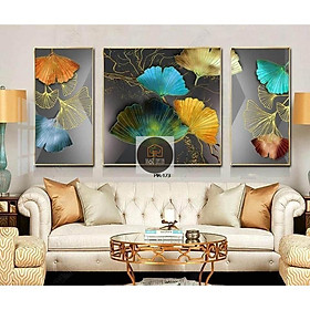 Mua Xả combo 3 tranh tráng gương cỡ đại treo lên dài 1 6m hoặc 1 8m - tranh phủ gương treo phòng khách siêu sang