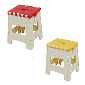 Ghế xếp gấp gọn (27,5 x 21 x 21,5 cm)  - màu ngẫu nhiên